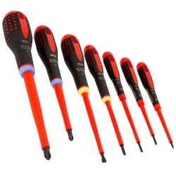Juego de Desarmadores Aislados 7 Piezas Bahco BE-9888S