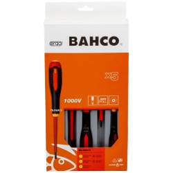 Juego de Desarmadores Aislados 5 Piezas Bahco BE-9881S