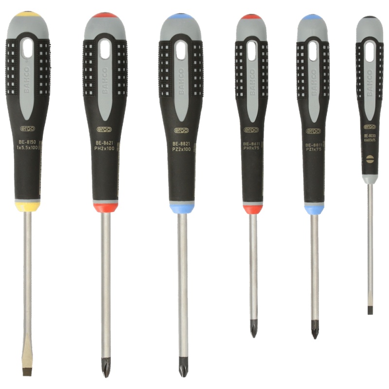 Juego de Desarmadores 6 Piezas Bahco BE-9886