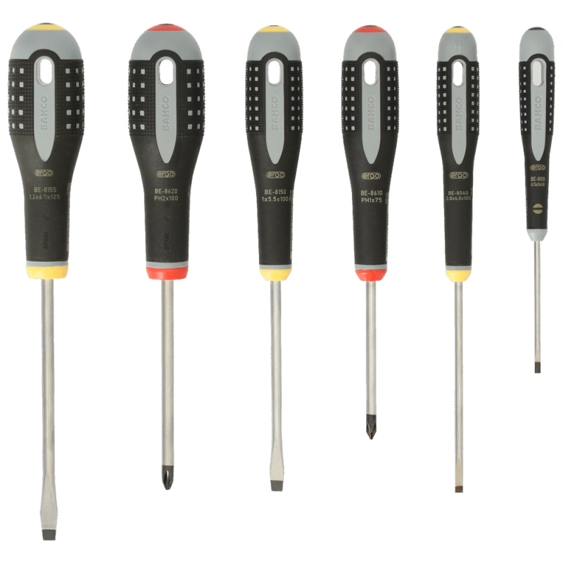 Juego de Desarmadores 6 Piezas Bahco BE-9881