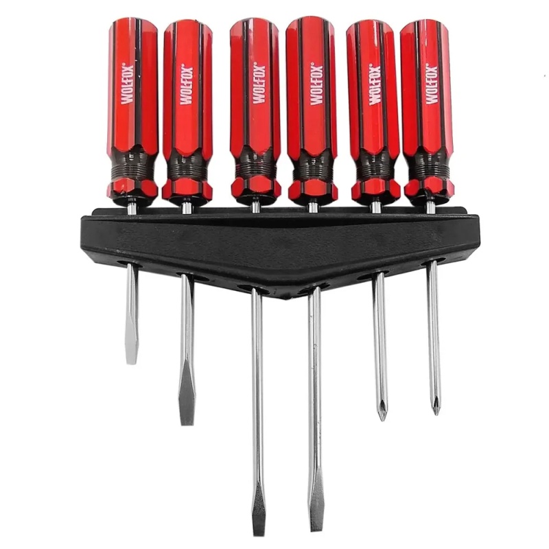 Juego de Desarmadores 6 Piezas Wolfox WF9351