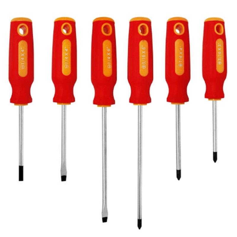 Juego de Desarmadores 6 Piezas Wolfox WF2186