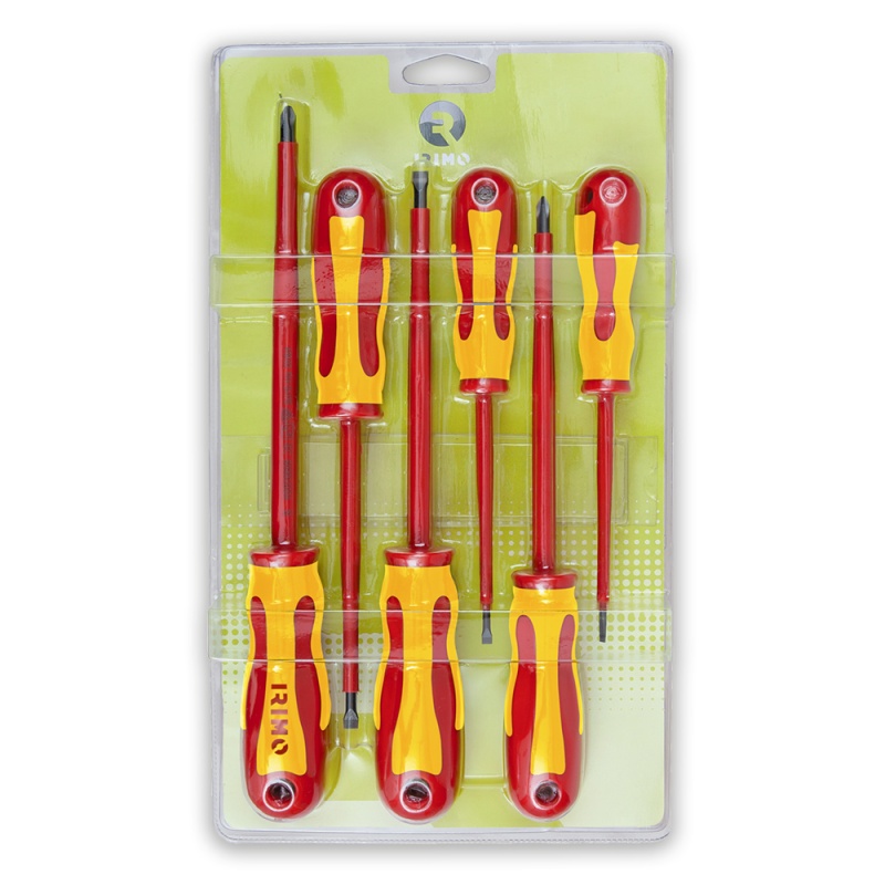 Juego de Desarmadores Aislados 6 Piezas Irimo 459V-6-B
