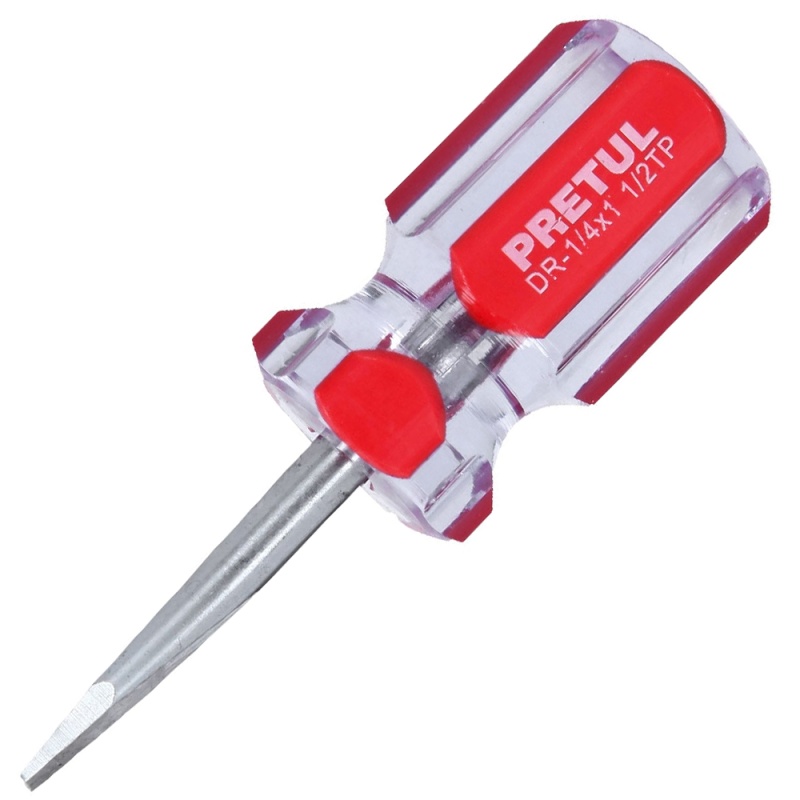 Desarmador Plano 1/4" x 6" Pretul 21461