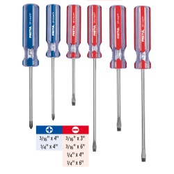 Juego de Desarmadores 6 Piezas Pretul 20214