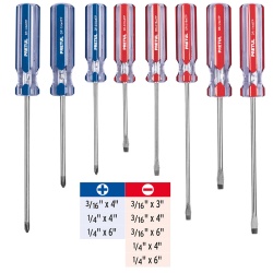 Juego de Desarmadores 8 Piezas Pretul 20213