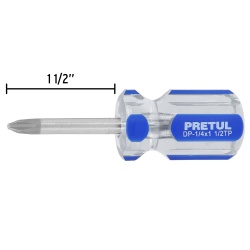 Desarmador Phillips 1/4" x 1 1/2" Pretul 21476