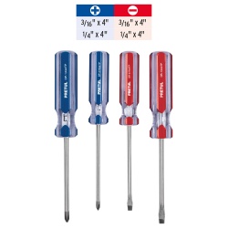 Juego de Desarmadores 4 Piezas Pretul 20212