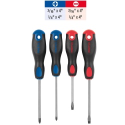 Juego de Desarmadores 4 Piezas Pretul 20218