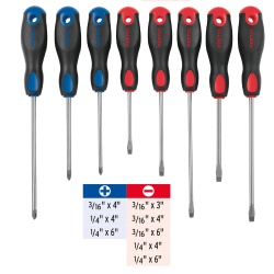 Juego de Desarmadores 8 Piezas Pretul 20219