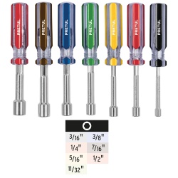 Juego de Desarmadores de Copa 7 Piezas Pretul 21420