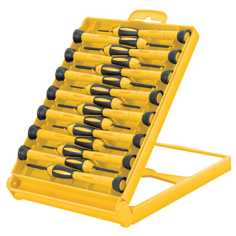 Juego de Desarmadores de Precisión 15 Piezas Pretul 21383