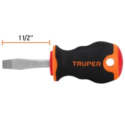 Desarmador Plano 1/4" x 1 1/2" Truper 14003