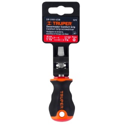 Desarmador Plano 1/4" x 1 1/2" Truper 14003