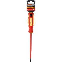 Desarmador Plano 1/4" x 6" Aislado Truper 102243