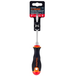 Desarmador Plano 3/16" x 4" Truper 13992