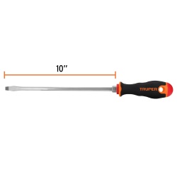 Desarmador Plano 5/16" x 10" Truper 18546