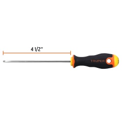 Desarmador Cabinet 1/8" x 4 1/2" Truper 18549