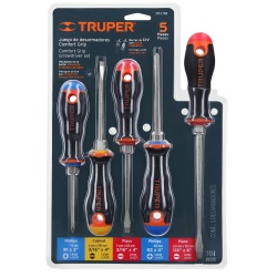 Juego de Desarmadores 5 Piezas Truper 14138