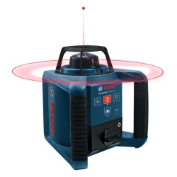 Nivel Laser Rojo Rotativo 30M Bosch GRL 250HV