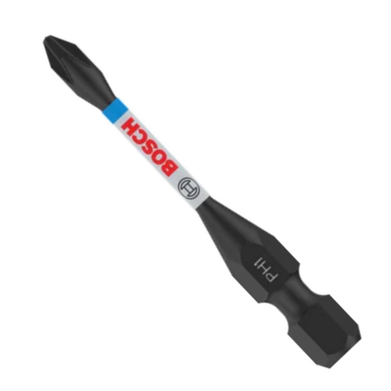 Punta Impact Pro Phillips 55mm PH1 2Pz Bosch 2608.522.519-000