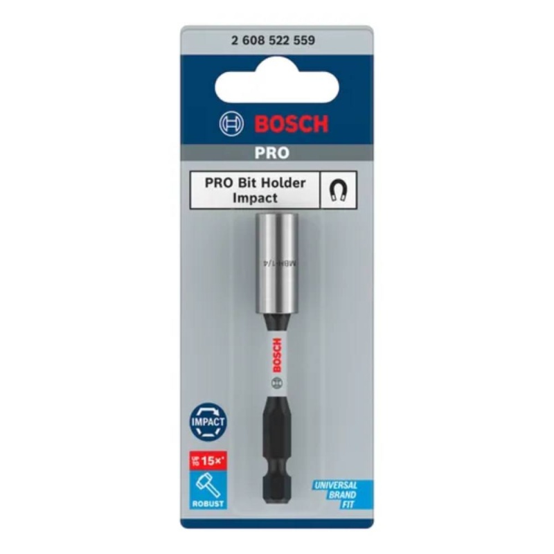 Porta Punta Impact Pro 1/4" x 75mm Bosch 2608.522.559-000