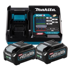 Recortadora 1/4"-3/8" 40V XGT BL 2Bat 4Ah Makita RT001GM213