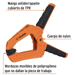 Prensa Resorte 3 1/4" Truper 17701