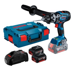 Taladro Perc 1/2" Biturbo 2 Bat + Amoladora 5" 18V Brushless Bosch 0615.A50.0D8-000