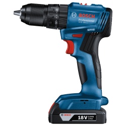 Taladro Percutor 1/2" GSB 185-LI + Atorn de Impacto 1/4" Hex 18V Brushless GDR 18V-215 + Maleta Alum Bosch