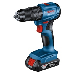 Taladro Percutor 1/2" GSB 185-LI + Atorn de Impacto 1/4" Hex 18V Brushless GDR 18V-215 + Maleta Alum Bosch