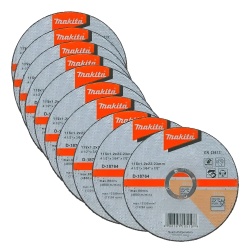Discos de Corte 4 1/2" x 1.2mm x 7/8" para Acero Inoxidable 50 Und. Makita D-18764-50