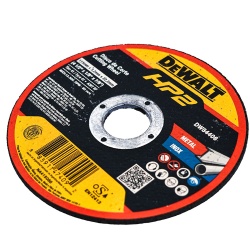 Disco de Corte 4 1/2" x 3.2mm x 7/8" para Metal y Acero Inoxidable Dewalt DW84406