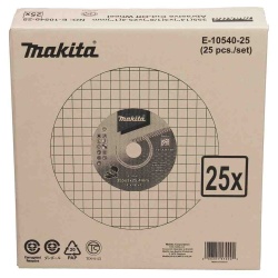 Discos de Corte 14" x 3mm x 1" para Metal 25 Und. Makita E-10540-25