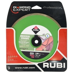 Disco Diamantado 8" para Cerámica Rubi CEV-200 SUPERPRO