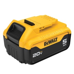 Set Batería Ion de Litio 20V Max 5.0 Ah + Cargador 12V / 20V Dewalt DCB205-K3