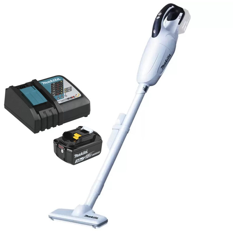 Aspiradora Inalámbrica 18V LXT 650ml 1 Bat 3.0 Ah y Carg Makita DCL181FZW-3.0E