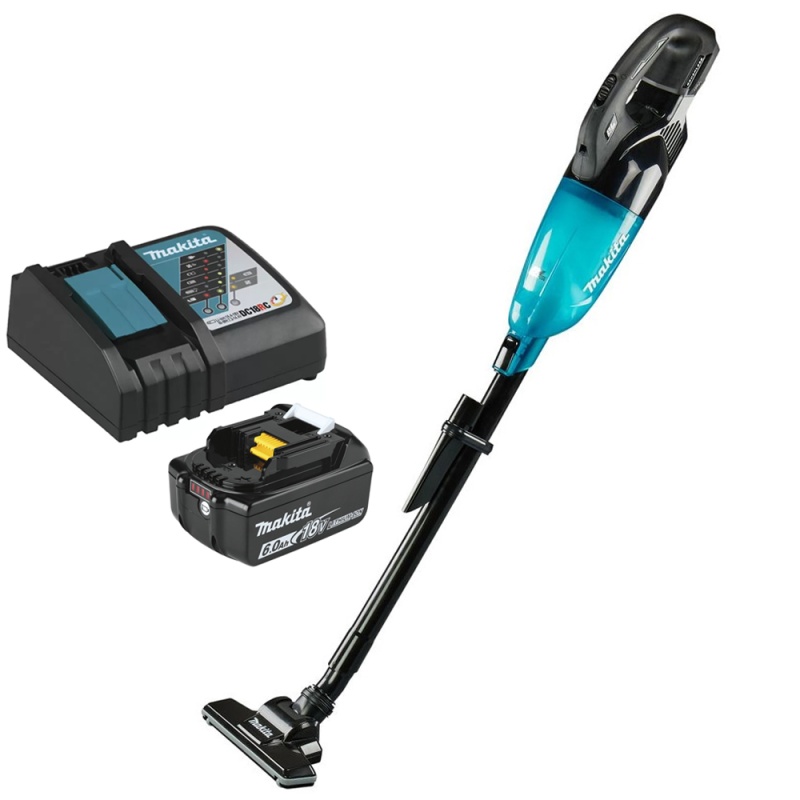 Aspiradora 18V LXT BL 730ml 1 Bat 6.0 Ah y Carg Makita DCL283FZB-6.0E