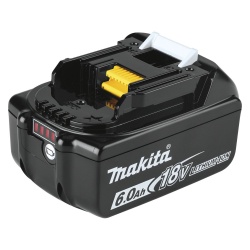 Aspiradora 18V LXT BL 250ml 1 Bat 6.0 Ah y Cag Makita DCL286FZB-6.0