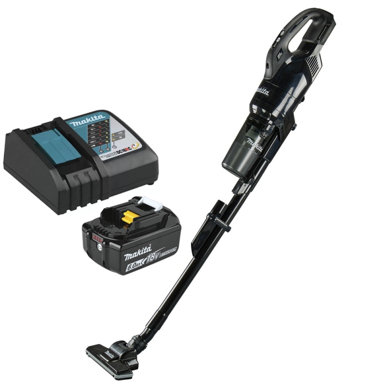 Aspiradora 18V LXT BL 250ml 1 Bat 6.0 Ah y Cag Makita DCL286FZB-6.0