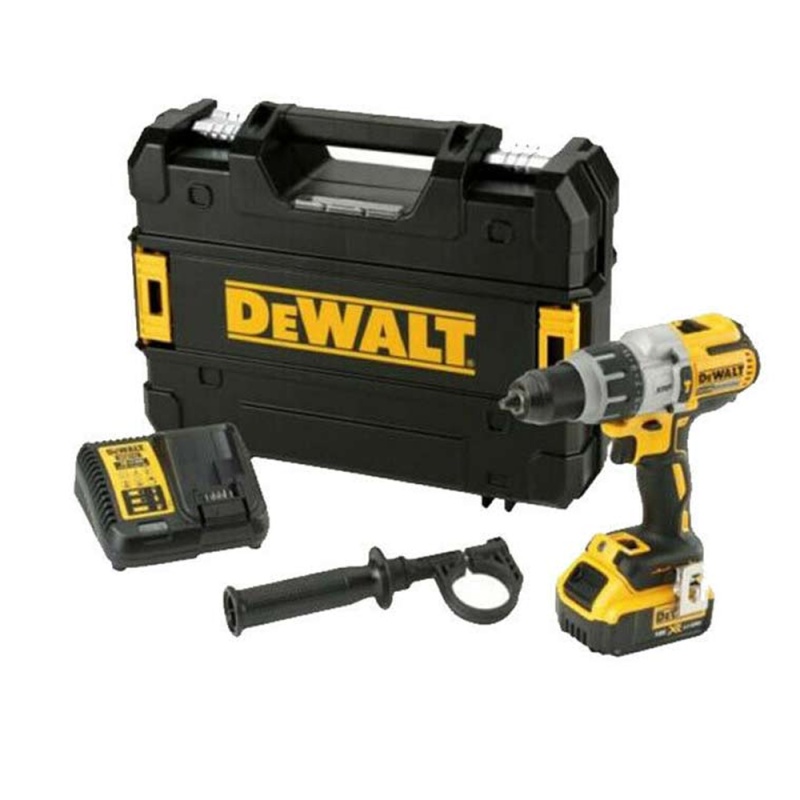 Taladro Percutor 1/2" 18V Brushless 1 Bat y Carg Dewalt DCD996M1-B2