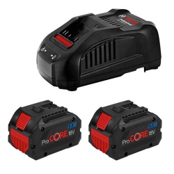 Llave de Im 3/4" 18V Brushless Inc 2 Bat. 8Ah y Carg. Bosch GDS 18V-1600 HC