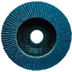 Disco Flap 4 1/2" x 7/8" Grano 120 para Metal y Acero Inoxidable Dewalt DW8310-BR