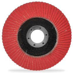 Disco Flap 4 1/2" x 7/8" Grano 80 para Metal y Acero Inoxidable Makita D-28313