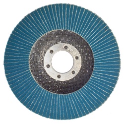 Disco Flap 4 1/2" x 7/8" Grano 120 para Metal y Acero Inoxidable Bosch 2608.607.325-000