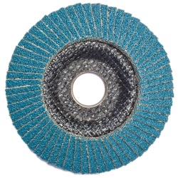 Disco Flap Expert for Metal 4.5"Grano 40 Curvo fibra Bosch