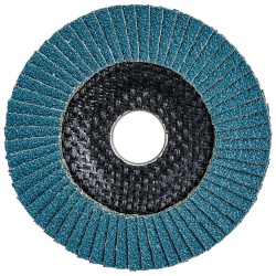 Disco Flap 4 1/2" x 7/8" Grano 40 para Metal y Acero Inoxidable Bosch 2608.619.288-000