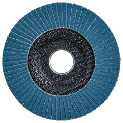 Disco Flap 4 1/2" x 7/8" Grano 120 para Metal y Acero Inoxidable Bosch 2608.619.291-000