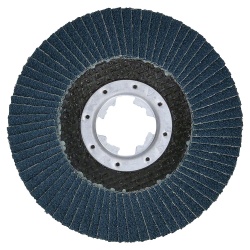 Disco Flap 4 1/2" X-Lock Grano 40 para Metal y Acero Inoxidable Bosch 2608.619.197-000