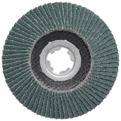 Disco Flap 5" X-Lock Grano 36 para Metal y Acero Inoxidable Makita D-75998